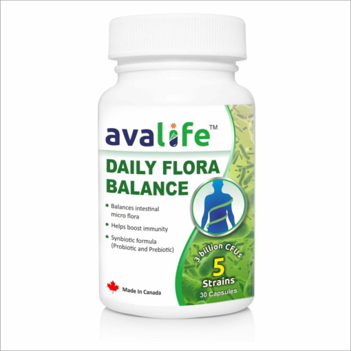 avalife daily flora caps 30's