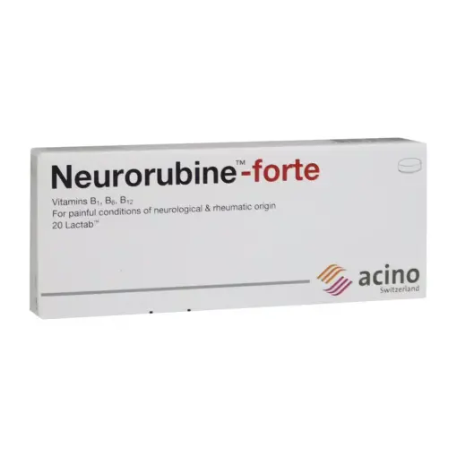 neurorubine forte tabs 20's