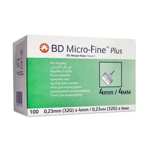 microfine bd needles 32g 4mm 1's