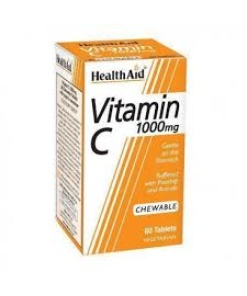health aid vitamin c 1000mg chewable tablets 60's