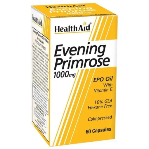 health aid evening primrose oil 1000mg capsules 60's