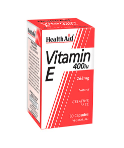 health aid vit e 400iu caps 30's
