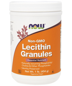 now lecithin granules 454g nett