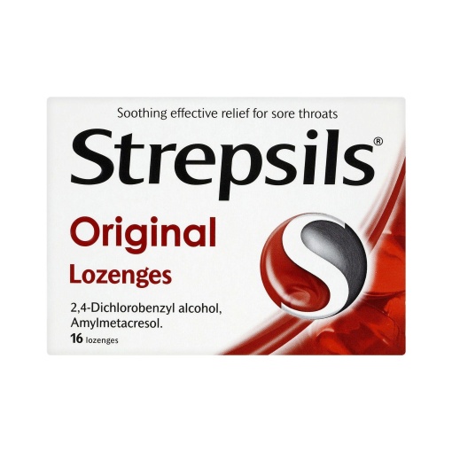 strepsils original lozenges 16's