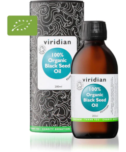 viridian black seed oil orangic 200ml