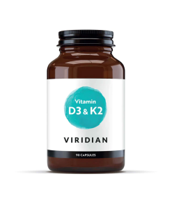 viridian vitamin d3 & k2 caps 90`s
