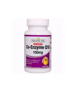 natures aid co-enzyme q10 100mg 30`s