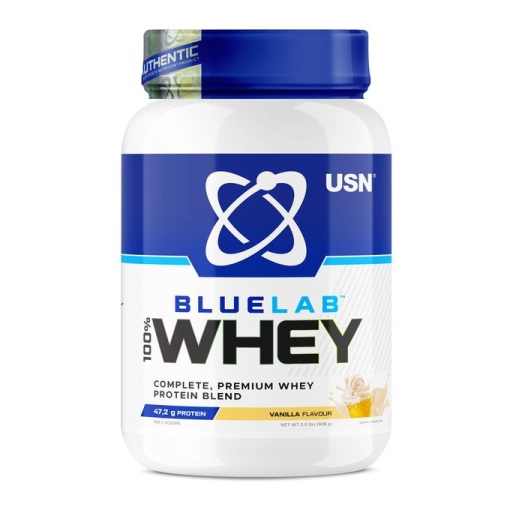 usn blue lab 100%  premium whey  vanilla 908g