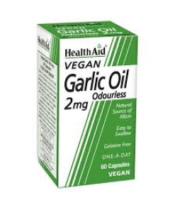 health aid garlic oil 2mg 60's