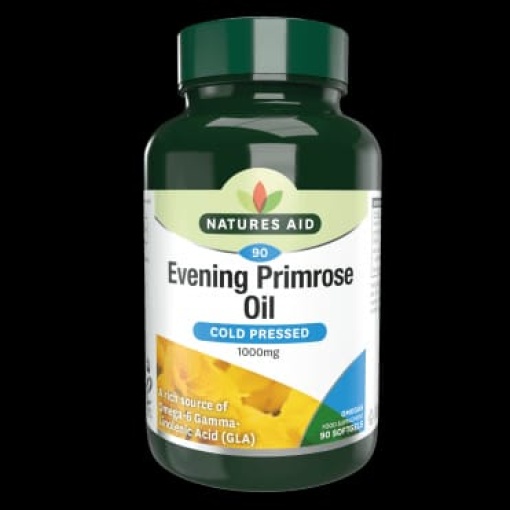 nature's aid evening primrose oil 1000mg (cold pressed) - 90's