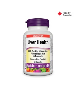 webber naturals liver health capsules 65's