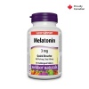 webber naturals melatonin 3mg quick dissolving tabs 90's