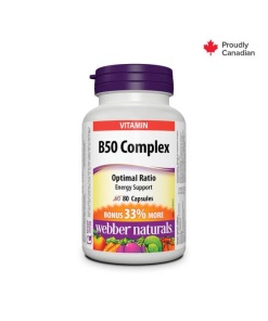 webber naturals b50 complex energy support caps 80's