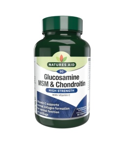 nature's aid glucosamine & chondroitin w/ msm - 90's