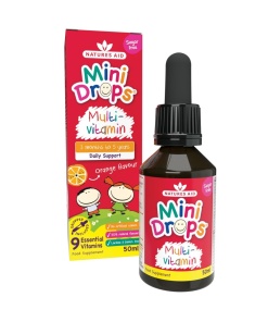 nature's aid multivitamin drops for infants & children - 50ml
