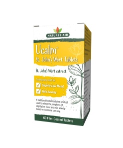 nature's aid ucalm (st. john's wort - 300mg) - 60's