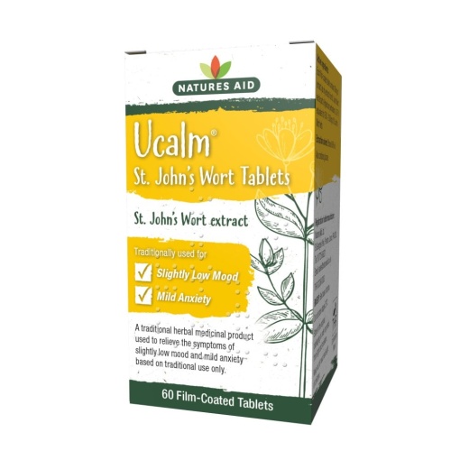 nature's aid ucalm (st. john's wort - 300mg) - 60's