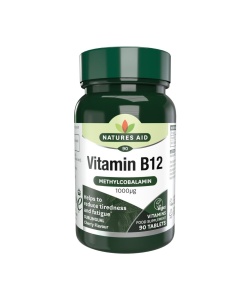nature's aid vitamin b12-1000ug (sublingual) vegan - 90's