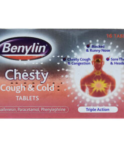 Benylin Chesty Cough & Cold Tabs 16's